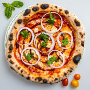 bbq chicken pizza one Bangkok Pizza restaurant pizza bangkok pizza one